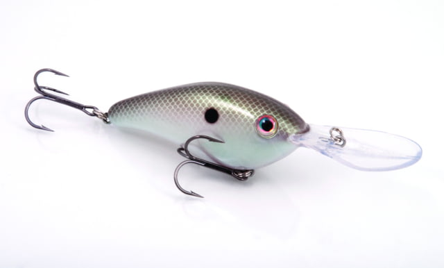 Strike King Pro Model 6XD Fishing Lure Deep Diving Crankbait Green Gizzard Shad 1oz