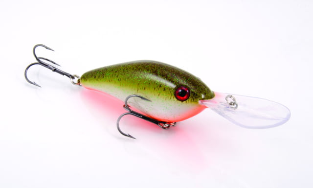 Strike King Pro Model 6XD Fishing Lure Deep Diving Crankbait Rootbeer 1oz