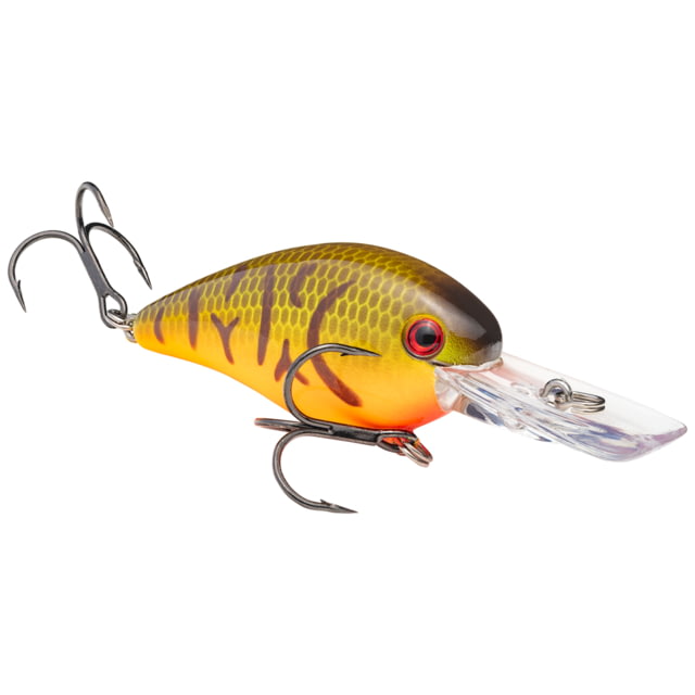 Strike King KVD 1.5 Deep Fishing Lure Deep Diving Crankbait Brown Orange Belly Craw 3/8oz