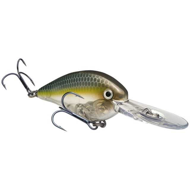 Strike King KVD 1.5 Flatside Fishing Lure Medium Diving Crankbait Sexy Ghost Minnow 3/8oz