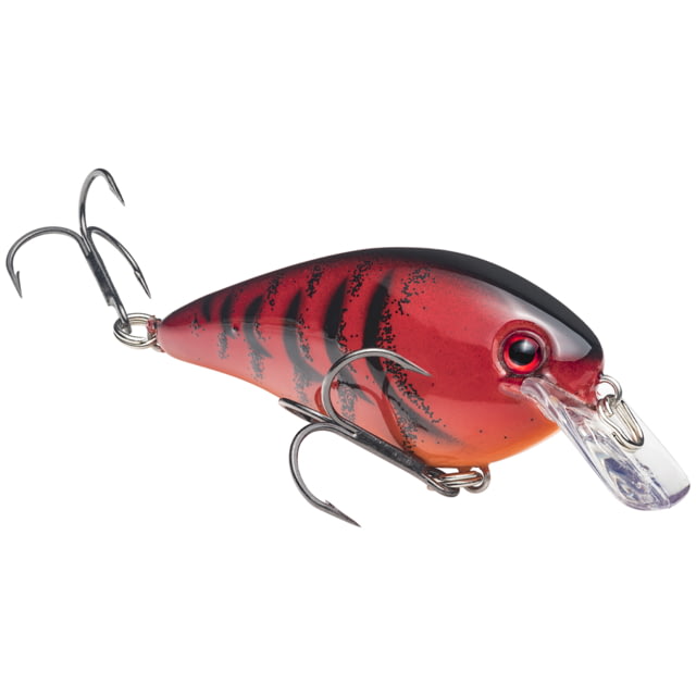 Strike King Strike King KVD 1.5 Squarebill Fishing Lure Shallow Diving Squarebill Crankbait Delta Red 3/8oz