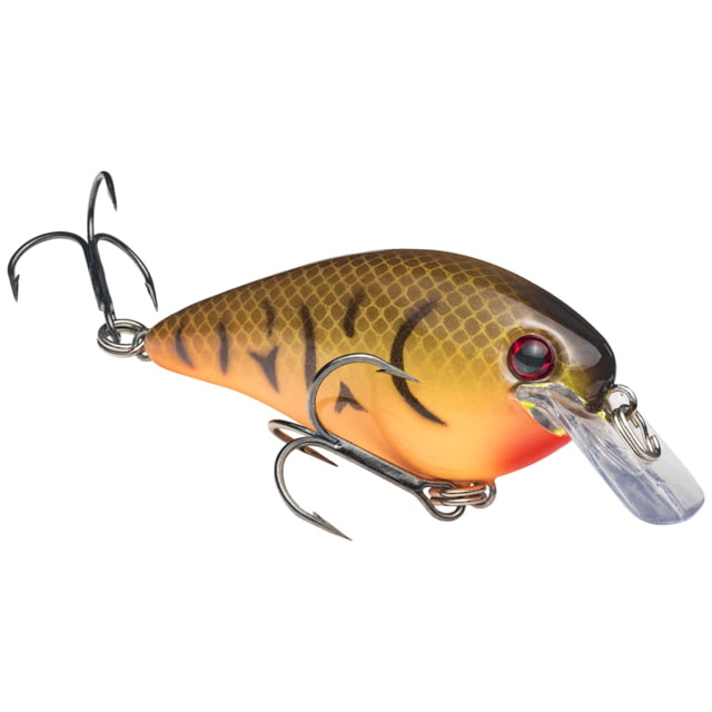Strike King KVD 1.5 Squarebill Fishing Lure Shallow Diving Squarebill Crankbait Brown Orange Belly Craw 3/8oz
