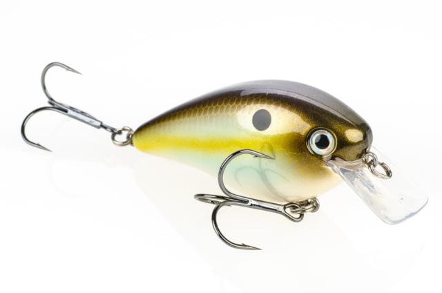 Strike King KVD 2.5 Squarebill Fishing Lure Shallow Diving Squarebill Crankbait Summer Sexy Shad 5/8oz