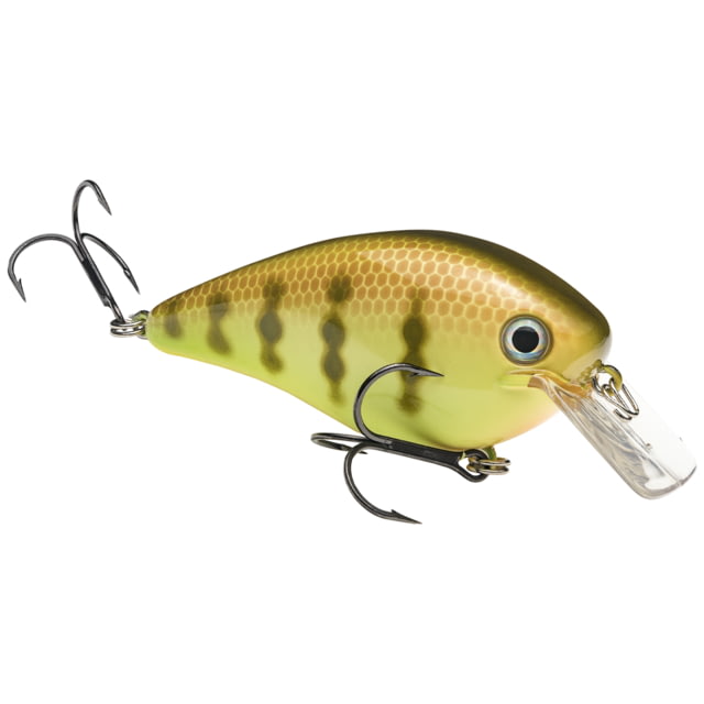 Strike King Strike King KVD 4.0 Magnum Squarebill Fishing Lure Squarebill Crankbait Chartreuse Perch 7/8oz