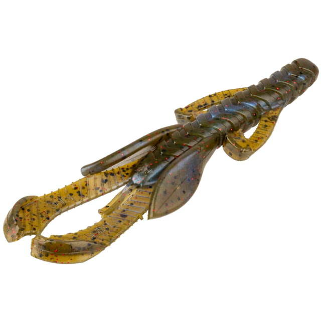 Strike King Strike King Rage Hawg Softbait 7 pack 4in Blue Craw Red Flake