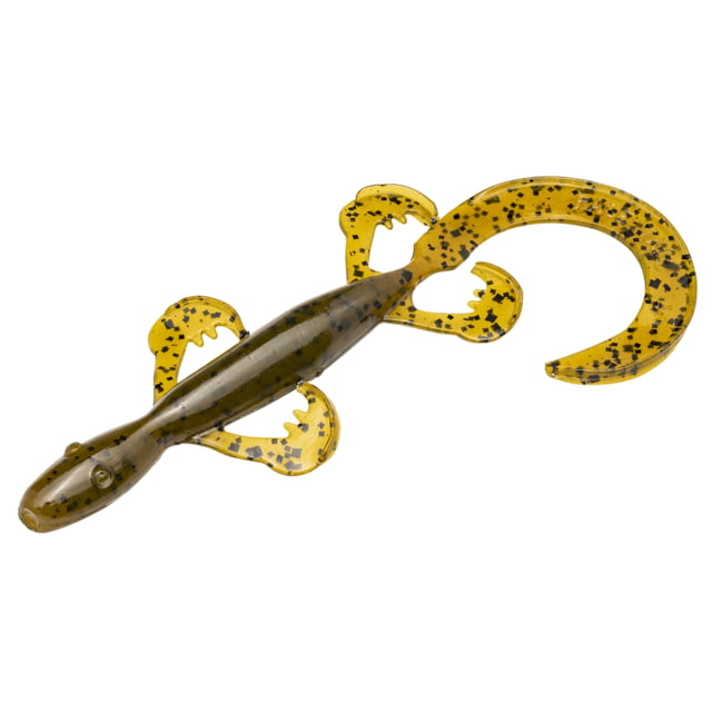 Strike King Rage Lizard Fishing Lure Soft Plastic Creature Green Pumpkin 6in 7-Pack