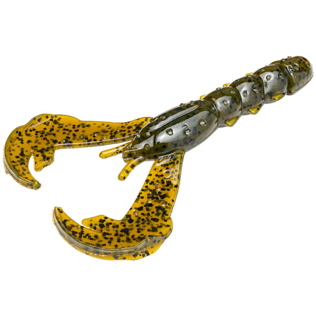 Strike King Rage Lobster Fishing Lure Soft Plastic Craw Green Pumpkin 4 1/2in 5-Pack