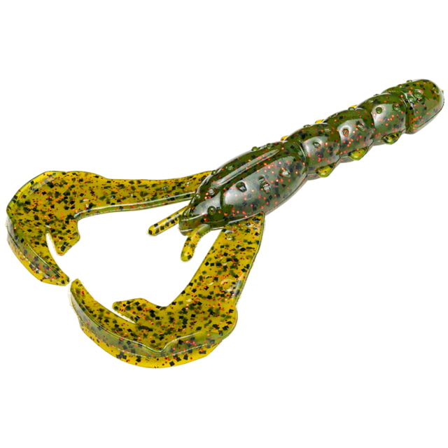 Strike King Rage Lobster Fishing Lure Soft Plastic Craw Watermelon Seed w/ Red Flake 4 1/2in 5-Pack
