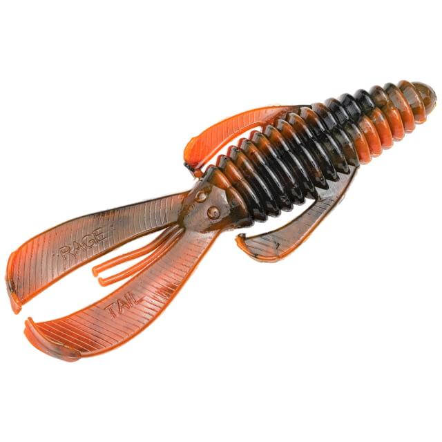 Strike King Rage Magnum Bug Fishing Lure Soft Plastic Craw Crawdaddy 4 1/2in 6-Pack