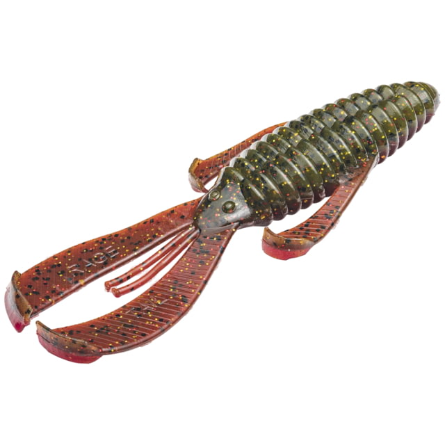 Strike King Rage Magnum Bug Fishing Lure Soft Plastic Craw Falcon Lake Craw 4 1/2in 6-Pack