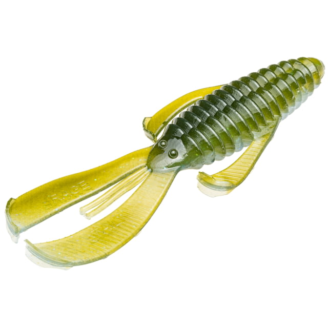 Strike King Rage Magnum Bug Fishing Lure Soft Plastic Craw Moon Juice 4 1/2in 6-Pack