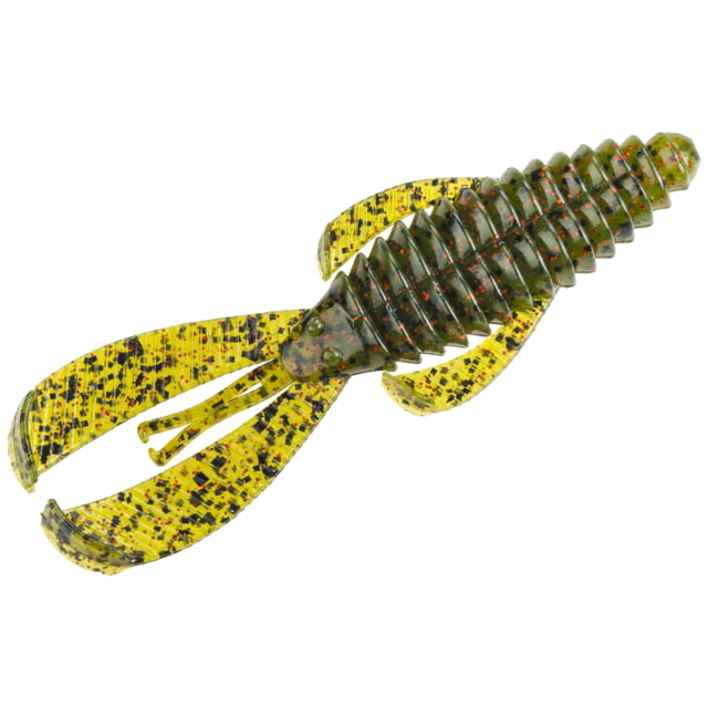 Strike King Rage Magnum Bug Fishing Lure Soft Plastic Craw Watermelon Seed w/ Red Flake 4 1/2in 6-Pack