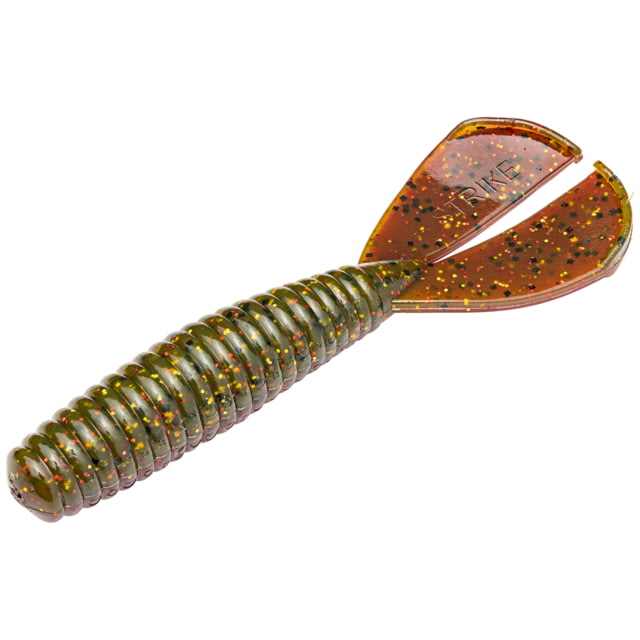 Strike King Rage Magnum Menace Fishing Lure Soft Plastic Grub Falcon Lake Craw 4in 7-Pack