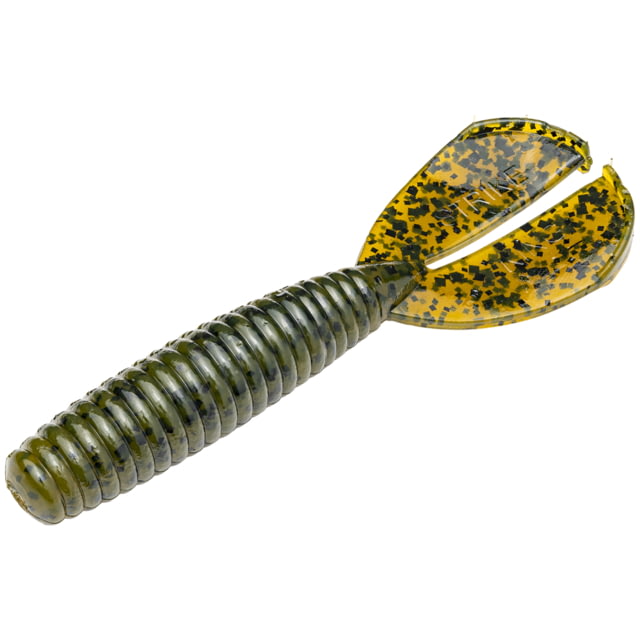 Strike King Rage Magnum Menace Fishing Lure Soft Plastic Grub Green Pumpkin 4in 7-Pack