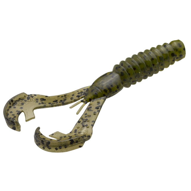 Strike King Rage Ned Craw Fishing Lure Soft Plastic Craw Green Pumpkin 2 3/4in 9-Pack