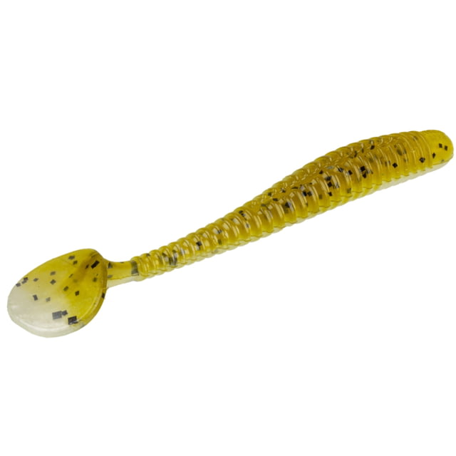 Strike King Strike King Rage Slim Swimmer Softbait 8 pack 4in Green Pumpkin Pearl Belly