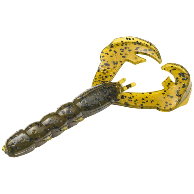 Strike King Rage Baby Craw Fishing Lure Soft Plastic Craw Green Pumpkin 3in 9-Pack