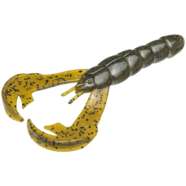 Strike King Rage Craw Fishing Lure Soft Plastic Craw Green Pumpkin 4in 7-Pack