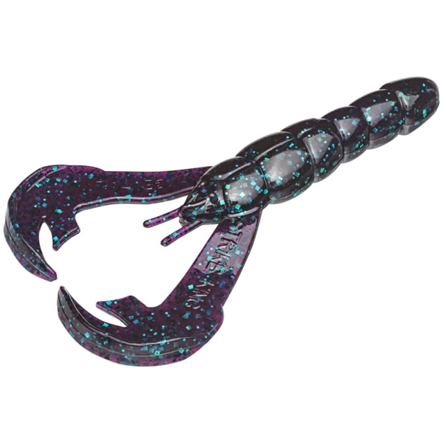 Strike King Rage Craw Fishing Lure Soft Plastic Craw Junebug 4in 7-Pack
