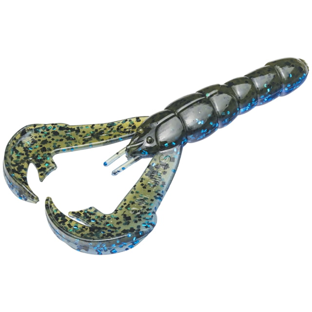 Strike King Rage Craw Fishing Lure Soft Plastic Craw Okeechobee Craw 4in 7-Pack