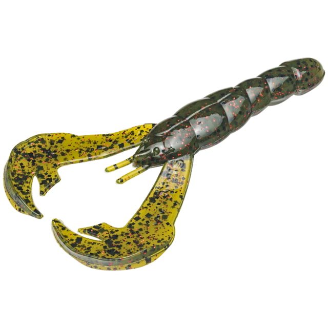 Strike King Rage Craw Fishing Lure Soft Plastic Craw Watermelon Seed w/ Red Flake 4in 7-Pack