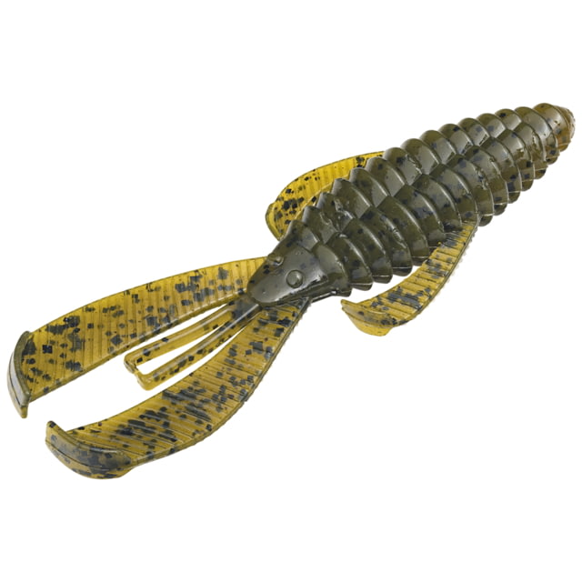 Strike King Rage Bug Fishing Lure Soft Plastic Craw Green Pumpkin 4in 7-Pack