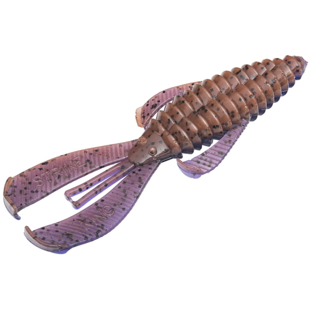 Strike King Rage Bug Fishing Lure Soft Plastic Craw PB&J 4in 7-Pack