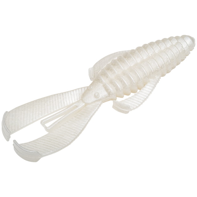 Strike King Rage Bug Fishing Lure Soft Plastic Craw Pearl 4in 7-Pack