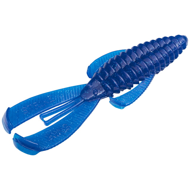 Strike King Rage Bug Fishing Lure Soft Plastic Craw Swampwater Blue 4in 7-Pack