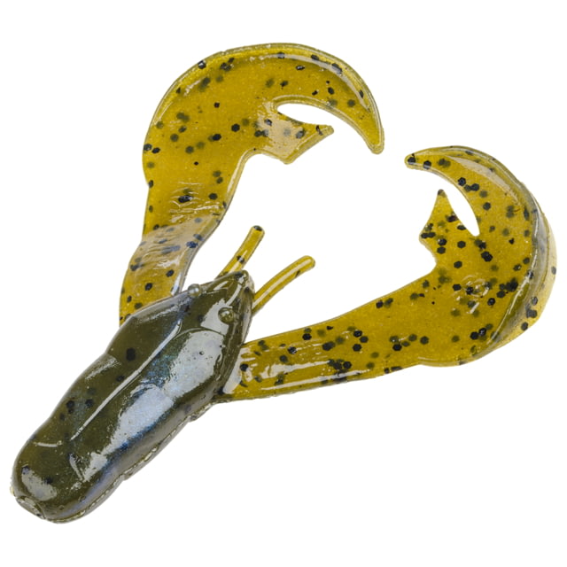 Strike King Rage Chunk Fishing Lure Soft Plastic Trailer Blue Craw 2 1/2in 7-Pack