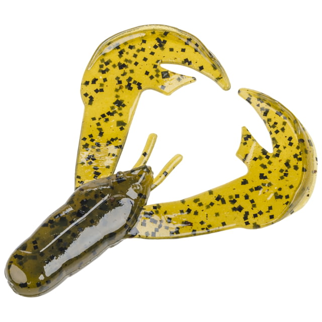 Strike King Rage Chunk Fishing Lure Soft Plastic Trailer Green Pumpkin 2 1/2in 7-Pack