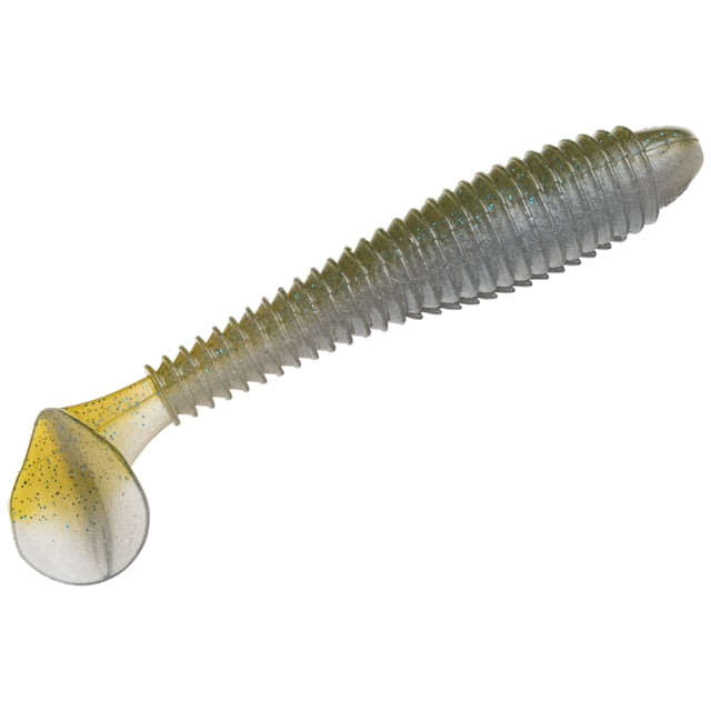 Strike King Rage Swimmer Fishing Lure Soft Plastic Swimbait KVD Magic 3 3/4in 7-Pack