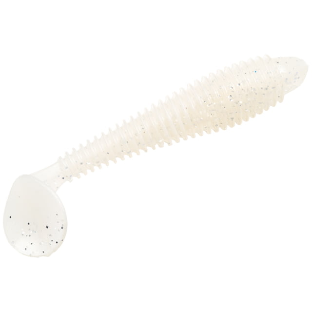 Strike King Rage Swimmer Fishing Lure Soft Plastic Swimbait Pearl Flash 3 1/4in 8-Pack