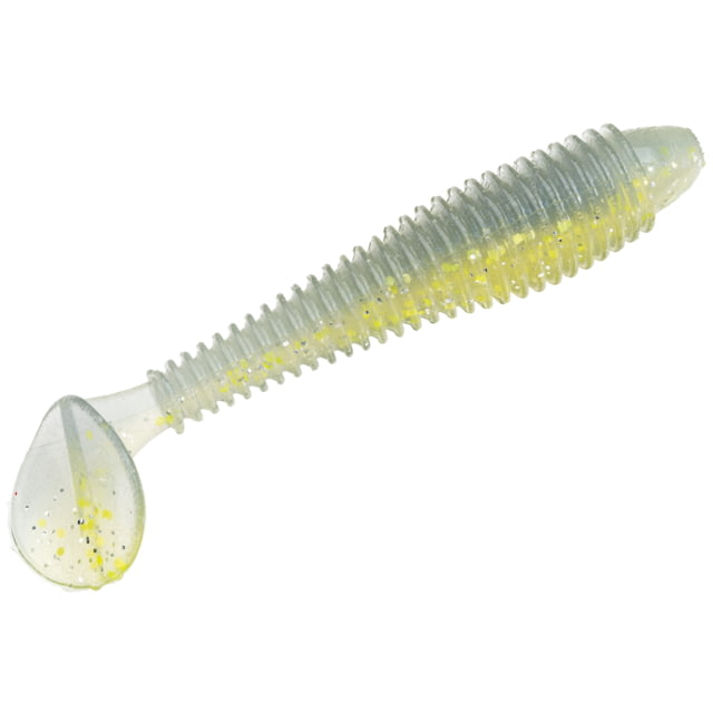 Strike King Rage Swimmer Fishing Lure Soft Plastic Swimbait Sexy Shad 3 1/4in 8-Pack