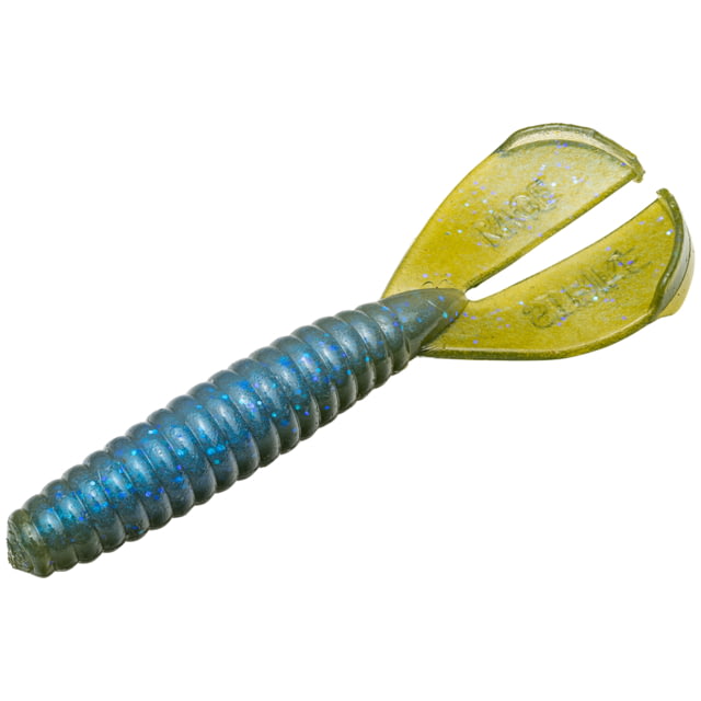 Strike King Rage Twin Tail Menace Fishing Lure Soft Plastic Grub Moon Juice 3 1/2in 8-Pack