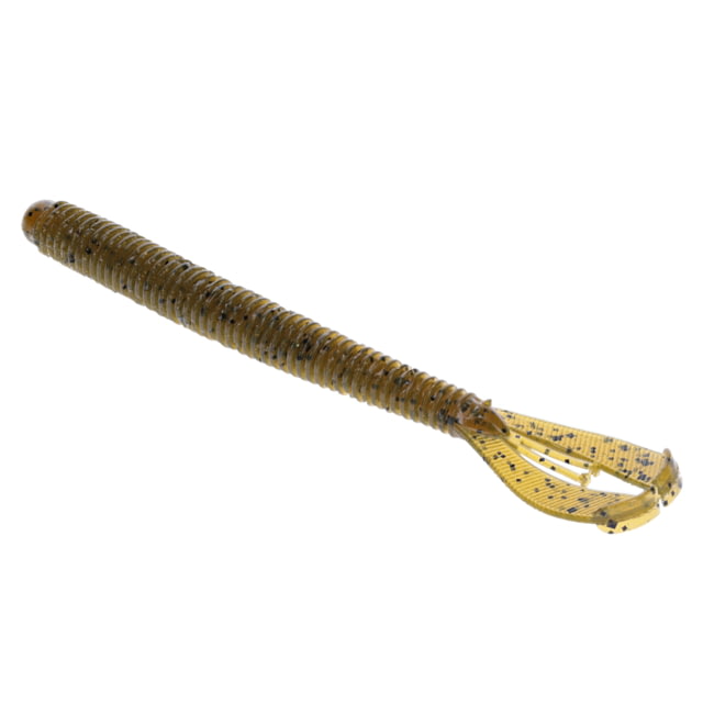 Strike King Rage Menace Worm Fishing Lure Soft Plastic Worm Green Pumpkin 6in 6-Pack