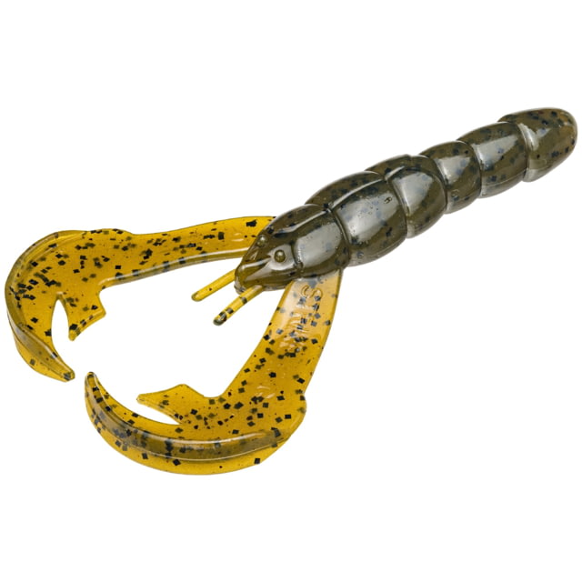 Strike King Rattlin'Rage Craw Fishing Lure Soft Plastic Craw Green Pumpkin 4in 5-Pack