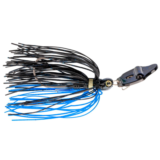 Strike King Strike King Rattling Thunder Cricket Bladed Jig 1/2oz 2.5in Black/Blue