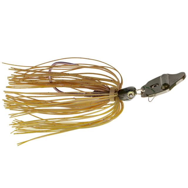 Strike King Strike King Rattling Thunder Cricket Bladed Jig 3/8oz 2.5in Green Pumpkin