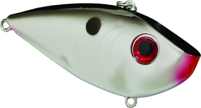 Strike King Red Eyed Shad Fishing Lure Lipless Crankbait Chrome Black Back 1/2oz