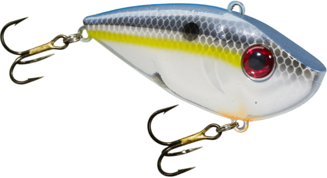 Strike King Red Eyed Shad Fishing Lure Lipless Crankbait Chrome Sexy Shad 3/4oz