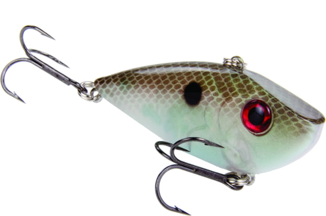 Strike King Red Eyed Shad Fishing Lure Lipless Crankbait Green Gizzard Shad 1/2oz