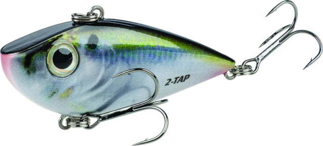 Strike King Red Eyed Shad Tungsten 2-Tap Lipless Crankbait Fishing Lure Natural Shad 1/2oz