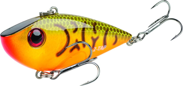 Strike King Red Eyed Shad Tungsten 2-Tap Lipless Crankbait Fishing Lure Brown Orange Belly Craw 1/2oz