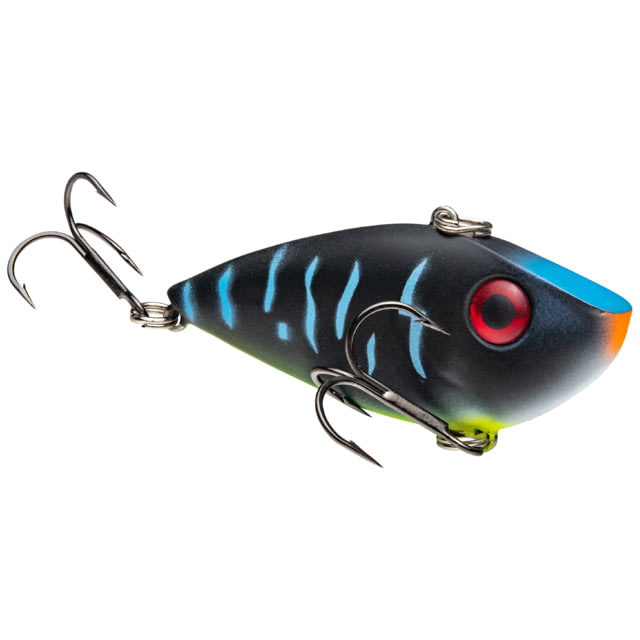 Strike King Red Eye Shad Fishing Lure Lipless Crankbait Free-floating Internal Rattles 3D Eyes Premium SZ 4 Treble Hooks 3/8oz Sinking Wicked