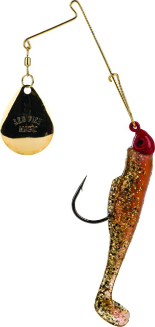 Strike King Strike King Redfish Magic Saltwater Spinnerbait Pre-rigged Spinnerbait Fishing Lure New Penny 1/4oz