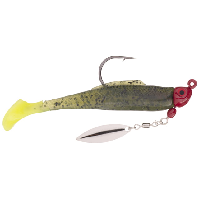 Strike King Saltwater Speckled Trout Magic Jig Watermelon Chart Tail/Red Head 1/4 oz