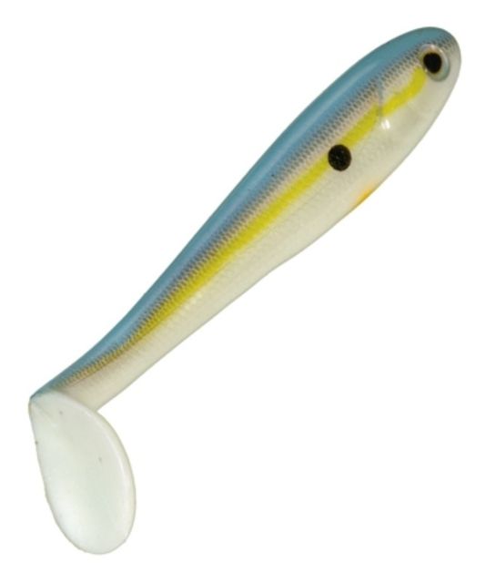 Strike King Shadalicious 4.5 In. Swim Bait Neon Ghost Minnow