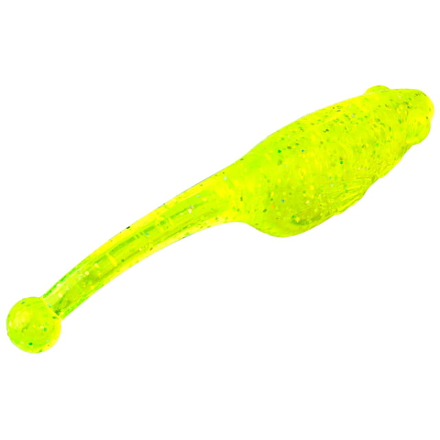 Strike King Strike King Shadpole XL Softbait 10 pack 2.5in Chartreuse Shiner