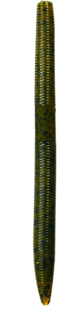 Strike King Shim-E-Stick Fishing Lure Soft Plastic Stickbait Green Pumpkin 5in 7-Pack